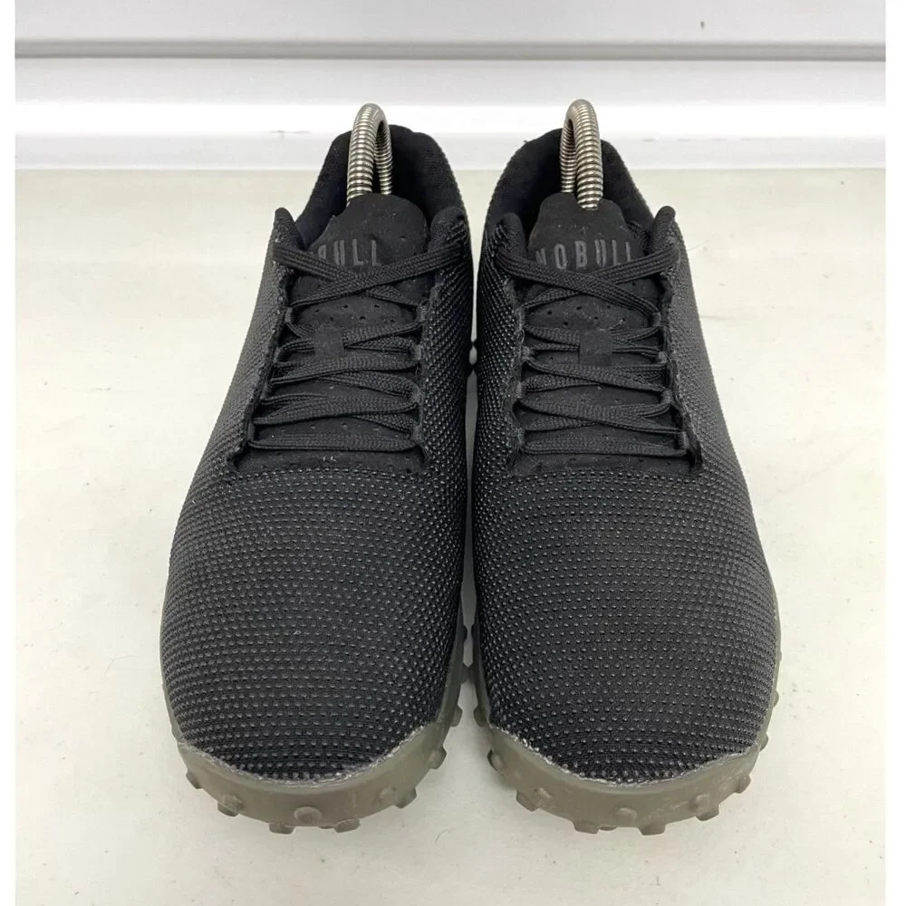 Nobull Turf Trainer Men's 9 Black Athletic Running Training Shoes Sneakers